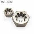 Hexagon Screw Thread Rolling Dies M2 M2.5 M3 M3.5 M4 M4.5 M5 M5.5 M6 M7 M8 M9 M10 M11 M12 Coarse Fine Pitch Custom