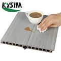 Wpc Wood Plastic Composite Cover Slats Swimming Pool Deck Flooring Around Pool