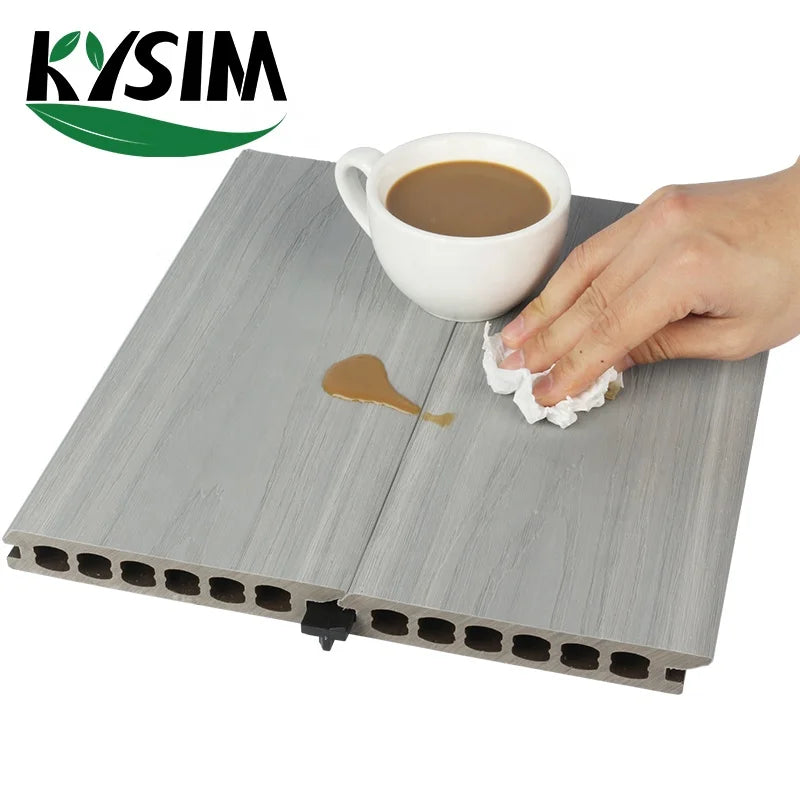 Wpc Wood Plastic Composite Cover Slats Swimming Pool Deck Flooring Around Pool