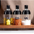 Hot Sale in 2025 Glass Spice Jar Condiment Spice Jar with Spoon Glass Spice Jar