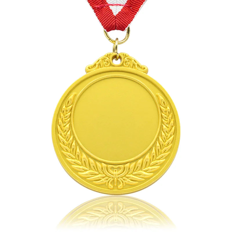 Custom Award Soccer Medals Sport Metal Medallion Custom Sports Medals and Ribbons Trophies Medallas Medal