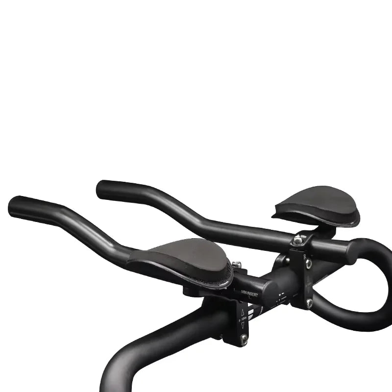 RIDERACE Cycling Rest TT Handlebar Clip on Aero Bars Handlebar Bicycle Extension Triathlon Aerobars Tri Bars MTB Road Bike Rest