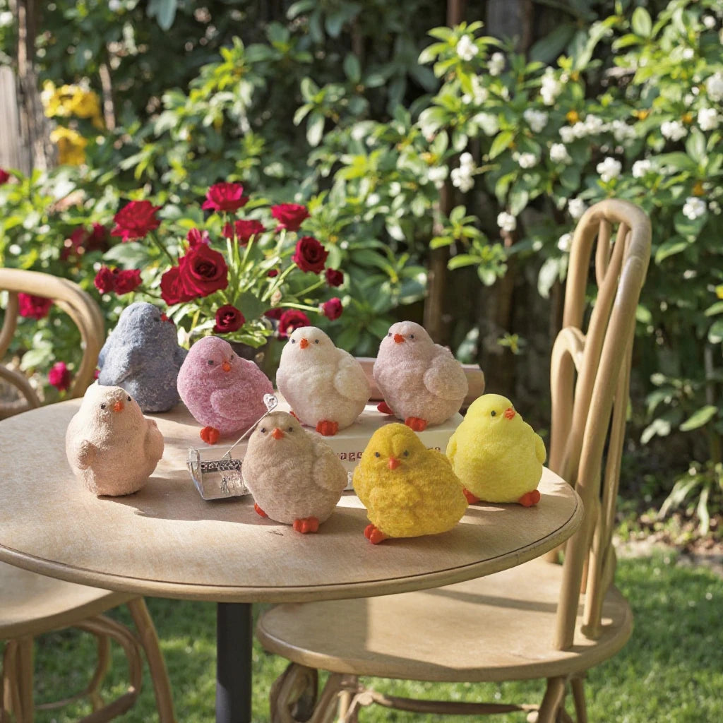 3D Cute Chick Candle Silicone Mold Plaster Decorative Ornaments Graffiti Toy Making Mould DIY Aromatherapy Candle Making Tools