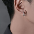 Men's Handsome Trendy Niche Personality High-end Earrings Single Design Earrings Mythical Beast Earrings