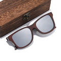 Natural Wood Unisex Bamboo Frame TAC Polarized UV400 Sunglasses Lightweight Fashion Travel Fishing Custom Logo