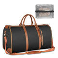 Large Capacity Waterproof PU Portable Foldable Travel Storage Bag Multi-Functional Outdoor Fitness Fashionable String Letter