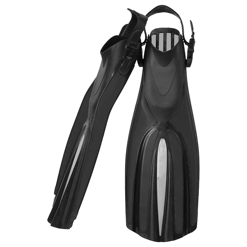 2023 ZMZ DIVE FZ07 Professional Adult Open Heel Rubber CE Certified Durable Scuba Diving & Snorkeling Flipper Fins