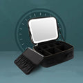 Travel Makeup Bag Makeup Organizer Bag Large Cosmetic Bag Case with Led Makeup Mirror for Women and Girls