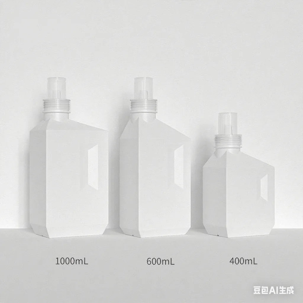 Shampoo Packaging Material 400 600 1000 Spot High-Capacity Shampoo Bath Gel Press Bottle
