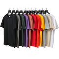 Cheap Price Sale 200gsm Cotton Polyester Plain T-shirts Bulk  T-shirts Custom Logo Printing T Shirts for Men Plain