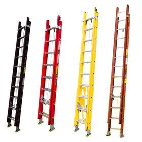 Outdoor Modern FRP Thickened Telescopic Folding Ladder Fire Escape with 150kg Load Capacity