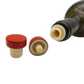 29.5*19.5Aluminum Top  Glass Bottle Cork Cap Lid Reusable Wine Champagne Bottle  Stoppers Synthetic T Cork Cap