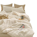 Japanese Delicate Soft Single Double Bedding Spring and Autumn Pure Cotton Fiber Quilting Quilt for Home Hotel