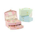 Children's Jewelry Box Gift Hair Clip Hair Accessories Storage Box Girl Jewelry Set Multi-layer Earrings Earring Collection  Na