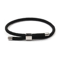 AA016392 Wholesale Men's and Women's Yellow String Stainless Steel Braided Bracelet Hand-woven Rope Lucky Bracelet