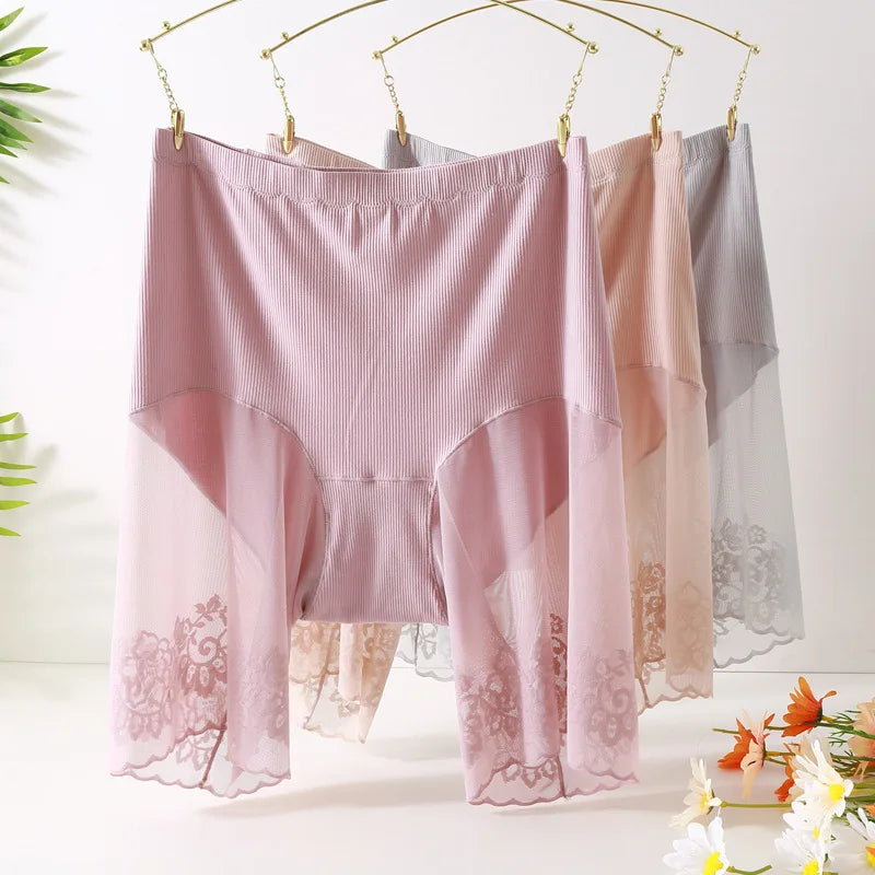 Women's Safety Pants Anti-exposure Underwear Worn Outside Thin Anti-wear Legs Close-fitting Unfettered High-waisted Safety Pants