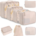 Hot Selling 8pcs Packing Cubes Organizer Foldable Travelling Bag