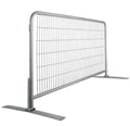 Hot Dipped Galvanized French Style Temporary Baricade Fence Welded Metal Powder Coated Easily Assembled Customizable Size Crowd