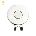 Wholesale Custom Iron Steel Ball Marker Golf Hat Clip Blank Strong Magnetic Cap Clips