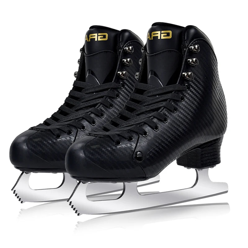 Wholesale GRAF Brand Comfortable 4mm Stainless Steel Blade Breathable Ultralight Hard Shell Ice Figure Skates Rental Summer