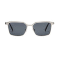 Luxury Custom Logo Square Pure Titanium Ip Metal Unisex Polarized Sunglasses