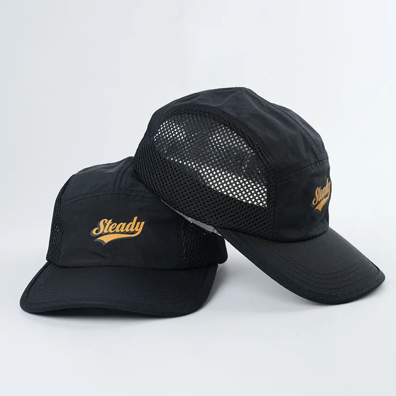 2024 Customization Y2K New Arrived Sports Mesh Camp Cap With Logo Printing Back Label for Unisex All Season
