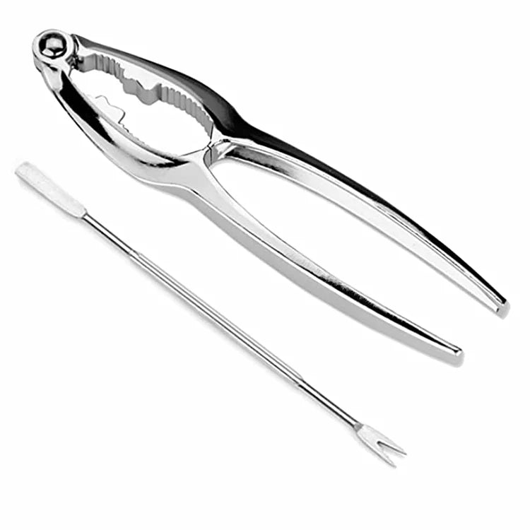 Factory Hot Sale Zinc Alloy Seafood Tool Set  Crab Legs Lobster  Cracker Clips