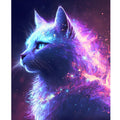 Picture by Number Animal Cat Paint by Numbers for Adult Kits Handpainted Drawing on Canvas for Home Decor 40x50cm/16x20inch