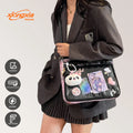 Customized Women Office PU Portable Chic Itabag High-capacity Handbags Shoulder Bag Big Size for Ladies