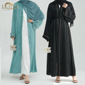 2026 Eid Loriya Custom Abaya Manufacturer Dubai Abaya Designs Islamic Clothing Cardigan With Diamond Abaya Women Muslim Dress
