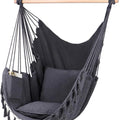 Woqi Outdoor Camping Garden Hanging Hammock Chair Swing Chair Rope Hammock Swing Chair MegaBDM