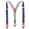 OEM/ODM Men's Harold Paisley Elastic Button End Suspenders Trouser Braces Suspenders