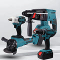 APTS07 Factory 4-in-1 Cordless Garden Tool Set Multi-Function Power Tools Combo with Hard Case Packaging