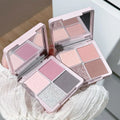 Wholesale Eye Shadows Four-Color Matte Eyeshadow Palette Sweatproof Brightening Contouring Palette