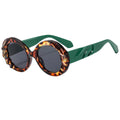 Fashion Stylish Hip Hop Vintage Retro Women Sunglasses Trending New 2024 Round Sunglasses for Men Women