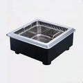 MODI Commercial Electric Smokeless Metal Chafing Dish Hot Pot Table for Restaurant Use for Induction Cooker for Soup Stock Pots MegaBDM