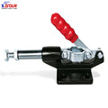GH-304-CM Antislip Red Horizontal Quick Release Hand Tool Toggle Clamp