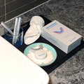 Dental  Non Peroxide Teeth Whitening Kit Whitening 3 Gel Set Tray Tooth Color Chart Dental Care Beautiful Teeth