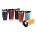 16oz/480ml 304 Stainless Steel Vacuum Thermal Cups Custom Drinking Insulated Beer Mugs Tumblers Tea Coffee Cups Thermos
