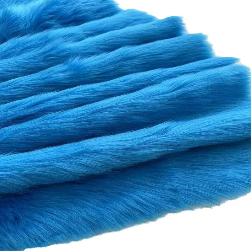 1000g Fur Fake Custom Polyester Artificial Fur Fabric Imitation Faux fox Fur