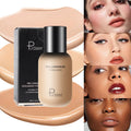 Custom Logo Face Liquid Foundation Oil Control Moisturizer Full Coverage Concealer Matte Primer Base Cream Cosmetic