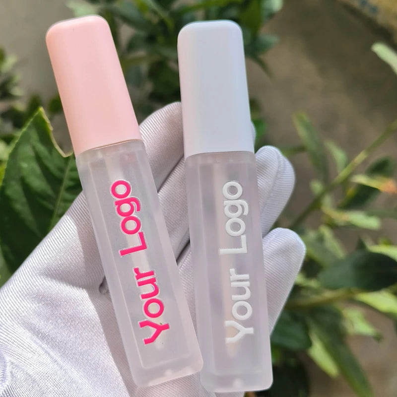 CY343 High Design Frosted Pink Square Lip Gloss Tubes Wholesale Unique Lipgloss Tubes 2022 Lip Balm Packaging Tubes