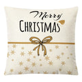Amity Printed Polyester Throw Pillow Case Christmas Blessings Cushion Covers for Home Decor and Hotel Use Wholesale