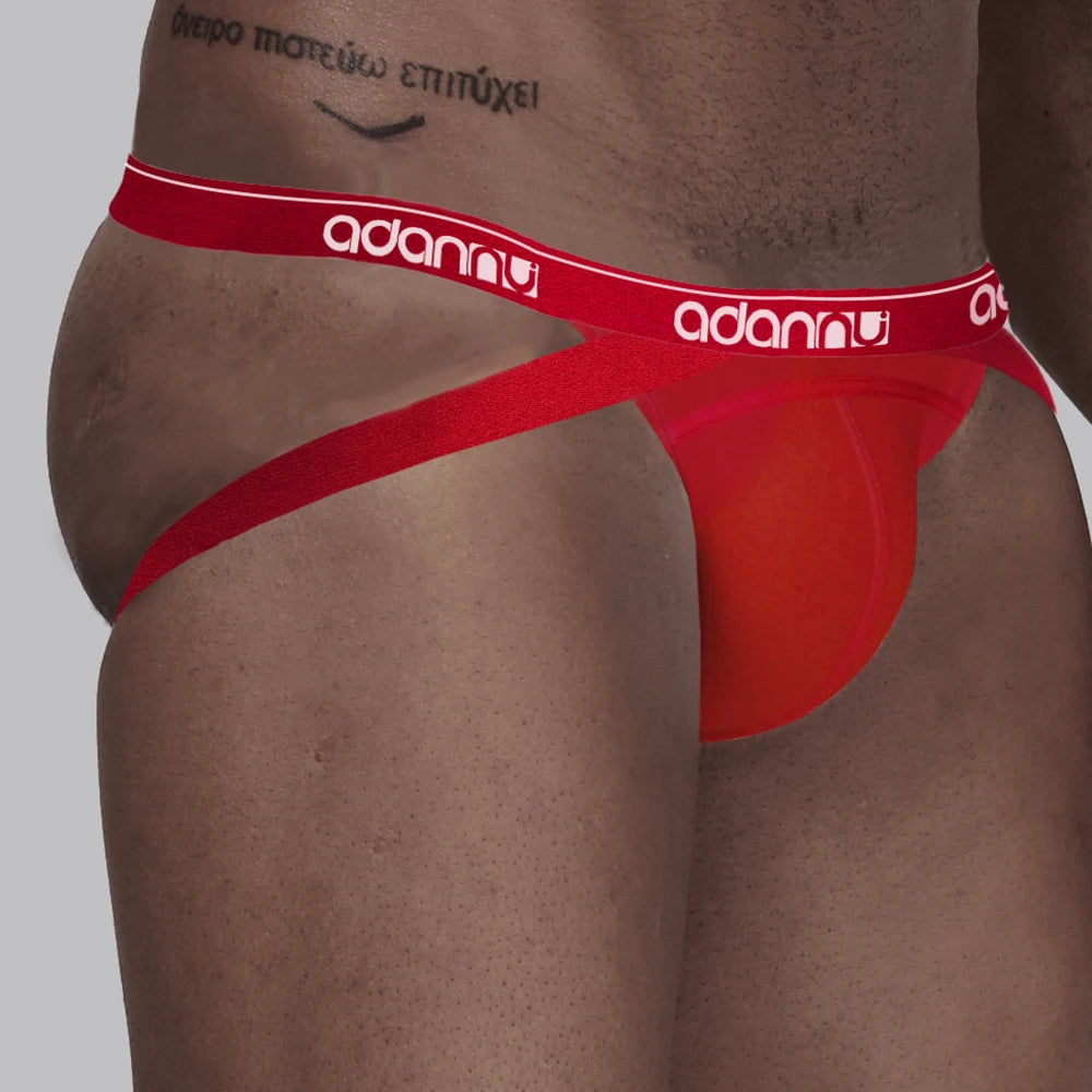 Premium Quality Comfortable Sexy G-String Thong for Men Breathable Knitted Fabric Fashionable Transparent Underwear