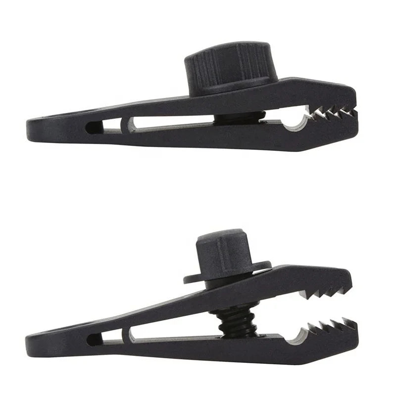 JW-066 Other Camping & Hiking Products Camping Adjustable Clamp Windproof Fixed Tarp Tent Clips