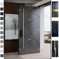 Guangdong Yohome Door Modern Metal Entry Doors Hotel Cast Aluminum Security Pivot Exterior Door with Smart Lock