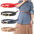 Manufacturers Spot Sale PU Thin Belt European and American Fashion All-match Simple Decorative Denim Dress Ladies Belt