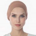 Wholesale Custom Hijab Hat Musulman Jersey Cotton Cheaper Solid Color Muslim Malaysia Muslim Women Modal Inner Hijab Scarf Cap