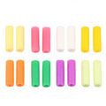 ISO New Orthodontic Chewies Fruit Flavor Sour Soft Orthodontic Braces Plastic Silicone Dental Aligner with Mint Taste Bag Shape