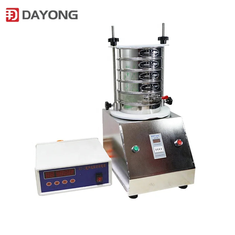 5 Microns Sieves Lab test Vibrating Screen with Ultrasonic Device